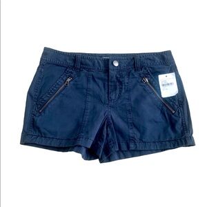 Hinge | Navy Indigo Shorts Size 2 New With Tags Nordstrom Zipper Cargo Shorts